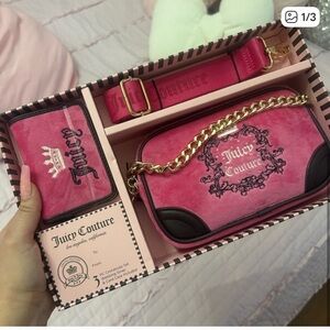 Juicy couture 3 pieces gift set